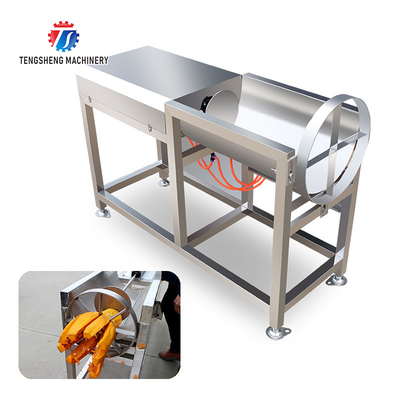 58KG Pumpkin and fruit slicing machine stainless steel fast pure pneumatic big melon and fruit slicing machine