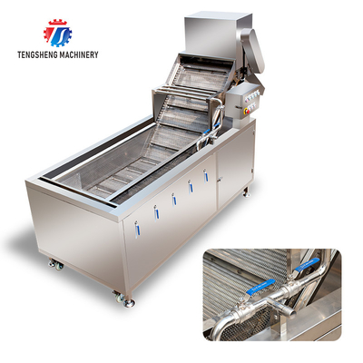2.6KW Multi-functional fruit and vegetable bubble cleaning machine vegetable food cleaning equipment