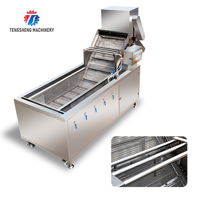 2.6KW Commercial vegetable washing machine Vegetable bubble cleaning machine vegetable cleaning equipment