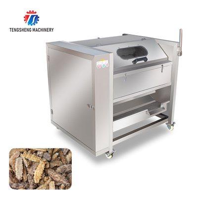 180KG Small automatic ginger washing machine Cassava peeling machine sweet potato potato peeling equipment