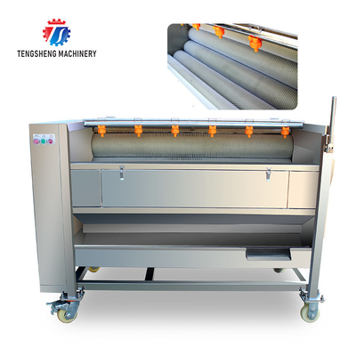 Potato cleaning peeling machine taro peeling machine multi-functional horseshoe hair roller cleaning machine