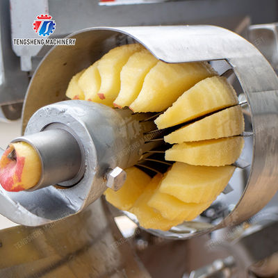 Apple peeling and remove core machine processing production Supplying Decoring Machine