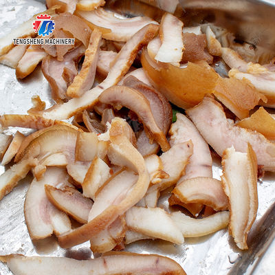 Pork Slices Sliced cooked pork head Cut the snow ear cooked meat slicer machine Vegetable and Meta Cutting Beef Pork Chicken Lamb Carrot