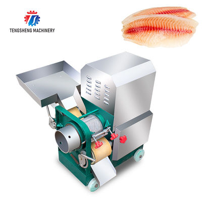 Stainless Steel Mackerel Fish Meat Picker To Thorn Separator Hot Fish Processing Machine