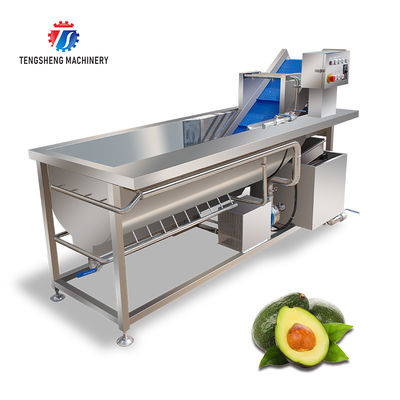 180KG Vegetable apple multi-function air bubble cleaning machine Eddy current fruit and vegetable cleaning machine