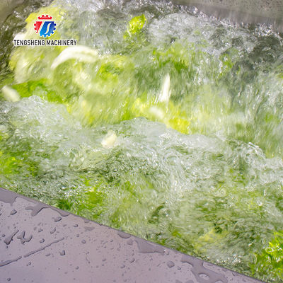 Fruit and vegetable washing machine automatic vegetable, fruit and fruit eddy current washing machine line