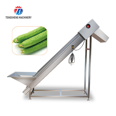 380V Small Climbing Machine Material Sorting Lift Fruit And Vegetable Feeding Conveyor