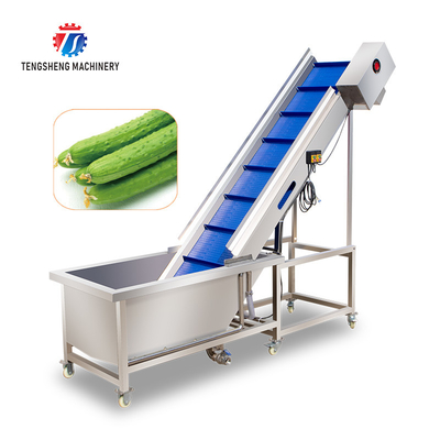 Stainless steel production line hoist food lift conveyor belt all kinds of fruits and vegetables lift conveyor