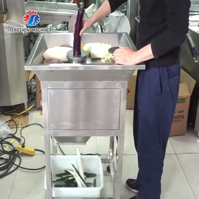 120KG Stainless steel melon and fruit slicing machine cucumber and cabbage slicing machine cucumber slicing machine