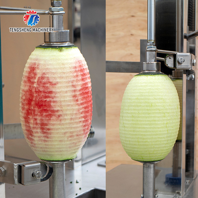 0.75KW 380V The source manufacturer peeling and slicing machine pumpkin wax gourd papaya peel and slicing