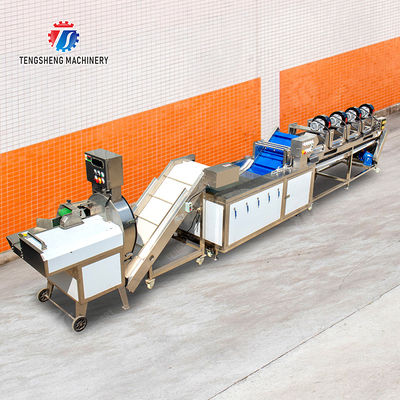 Orange Potato  Onions Ginger Potato Carrot Taro Sweet potato Yam Saiko persimmon papaya horseshoe 2025 Fruit and vegetable cutting, cleaning and air-drying production line