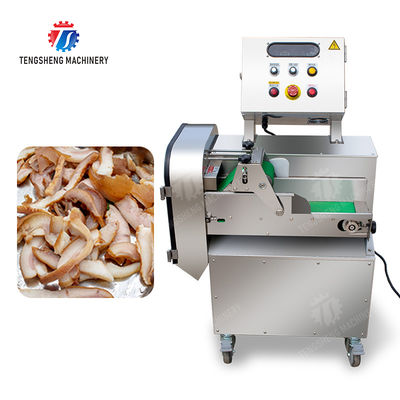 Pork Slices Sliced cooked pork head Cut the snow ear cooked meat slicer machine Vegetable and Meta Cutting Beef Pork Chicken Lamb Carrot