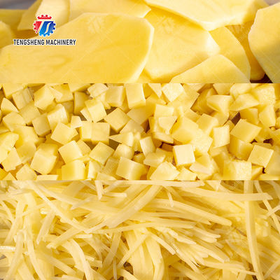 Double-head vegetable cutting machine conveyor belt can be removed Ginger Potato Carrot radish Taro Sweet potato Yam corn Saiko persimmon Leafy vegetables Cutting