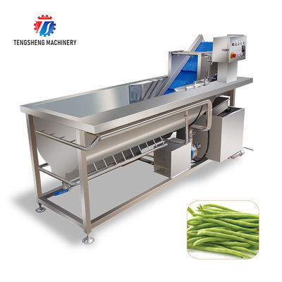 Fruit and vegetable washing machine automatic vegetable, fruit and fruit eddy current washing machine line